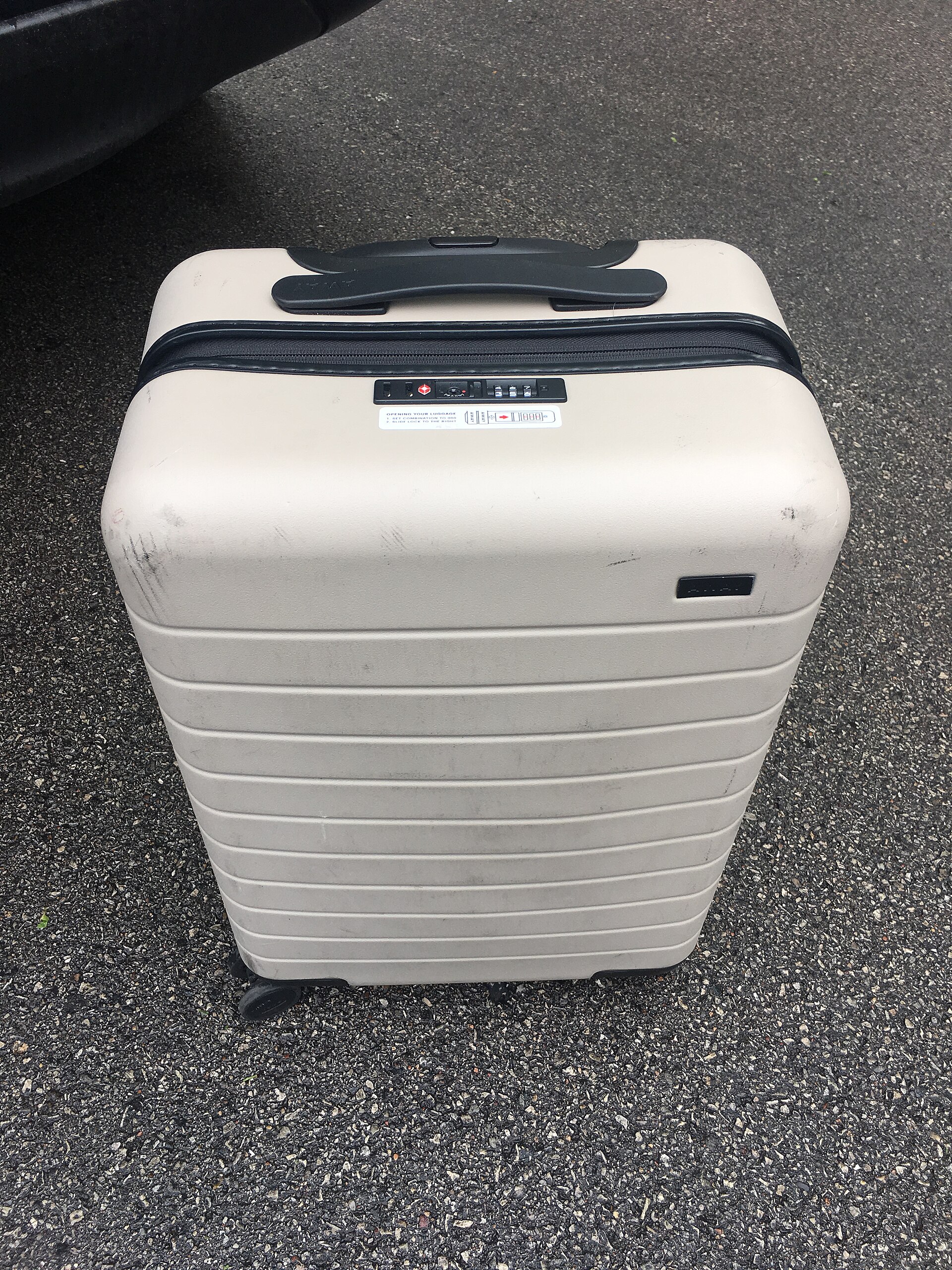 Carry-on luggage — the bag that goes with you